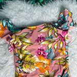 Kona Sol  Women's Off The Shoulder Flounce High Coverage One Piece Swimsuit Photo 5