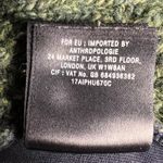 Pilcro and the Letterpress Dually Clad Wool Cable Knit Sweater Green/Navy Size L Photo 7