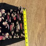 Urban Outfitters  Large Kimchi Blue Floral Black Strapless Cropped Tank Top Photo 2