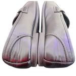 A New Day  Gold Chainlink Faux Leather Womens Loafers Size 8 Black Slip On Preppy Photo 4