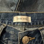 ANINE BING  Distressed High Rise Straight Leg Jeans Size 27 Photo 3