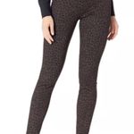 Liverpool Plus Sz 16W Leopard Print Leggings Pants Brown Pull On Stretch Photo 0