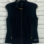 REI Black Fleece Full Zip Vest Jacket Women’s Medium Lightweight Outdoor Layer Photo 0