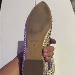 Birdies  The Goldfinch Gold faux Leather Woven Flats Size US 9 Photo 4