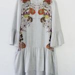 ZARA Trafaluc Collection Floral Printed Mini Dress With Frills NWT Photo 8