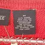 In Resource Medium Red Ugly Christmas Sweater Vest NEW NWT Photo 2