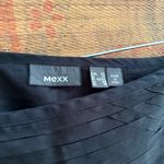 Mexx Black Aline Shin Length Linen & Cotton Skirt Size L Photo 2