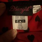 Dreamgirl  Babydoll Mesh Small Black & Red polka dot Ruffle Adjustable Straps Photo 2