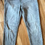 Velvet Heart Alisia Mid Rise Distressed Grey Skinny Jeans Photo 0