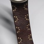 Aeropostale  Vntg Leather Brown Embroidered Boho Women's Belt Size L Photo 9