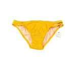 Lands' End Womens Low Waisted cheeky Bikini swimming Bottom Yellow size L Photo 1