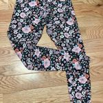 Forever 21 Cute Spring Floral Pastel Neon Leggings Small High Waisted Summer Photo 0