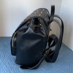 Love moschino  Black Studded Cinch ‎ Backpack Photo 4