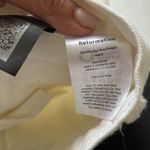 Reformation  Cynthia high rise straight jeans in Vintage White Photo 5