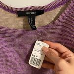 Forever 21 Purple Sparkle Crop Top Photo 4