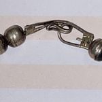 Authentic Southwestern Vintage Heishi Discs Beads & Turquoise Stone Necklace Brown Photo 2