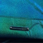 Rebecca Minkoff Rare Iridescent Blue Envelope Clutch Photo 3