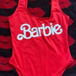 Forever 21 Barbie red swimsuit bodysuit one piece S Photo 1