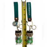 Starbucks 2 PCs of  keychain set Photo 1