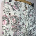 Anthropologie  Pilcro Crop Jeans Womens 25 Light Paisley Pattern Slim Leg Photo 7