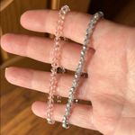 NEW Avon Silver and Pink Charm Bracelets Photo 5