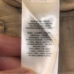 Ralph Lauren  100% Linen Khaki Pants Belt Loops 12 Wider Leg Photo 8