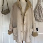 st. john's bay St. John’s bay faux Sherpa lined y2k penny lane coat Photo 1