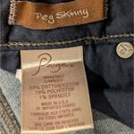 Paige Premium Denim Womens 29 Peg Skinny Jeans Dark Wash Photo 3
