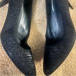 Stuart Weitzman Black Sparkle Heels Photo 3