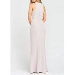 Show Me Your Mumu NEW SMYMM Chicago High Neck Gown in Show Me The Ring Crepe Photo 9