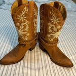 Shyanne Cowgirl Leather Boots Size 8.5 B Photo 2