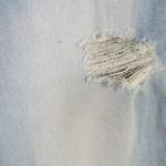 Hollister  Two Tone Ultra High-Rise Mom Jean Vintage Stretch Ripped Jeans Size 15 Photo 6