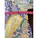 Talbots  Shirt‎ Women Small Paisley Smocking Yellow Peasant Button Crochet Boho Photo 7