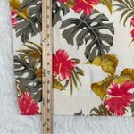 Talbots  Women's Cream Refined Floral Dolman Short Sleeve Sweater Sz MP Photo 7