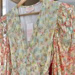 NWT Rococo Sand Faye Belted Dress sz L MSRP $595 Yellow Size L Photo 11