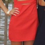 NBD Red Cut Out Dress  Photo 0