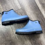 Sorel Rare Flood Plain Chukka Rubber Rain Boots Size 5 Blue and Black Waterproof Photo 6