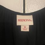 Merona Long Black Sleeveless Dress Medium Photo 1