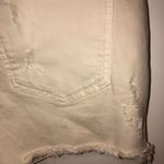 SO  curvy midi cream distressed jean shorts women’s size‎ 1/25 Photo 9