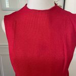 Saks 5th Avenue Vintage 60s Saks Fifth Avenue Mock Neck Sleeveless Shift Dress S M Photo 2