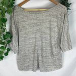 Bella heather grey mid sleeve top M Size M Photo 3