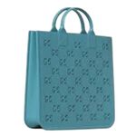 Gucci GG Supreme Rubber Tote in Blue Photo 0