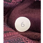 Lululemon Athletica High Times Cyber Red Grape Bordeaux Drama Legging Pant ~ 6 Photo 7