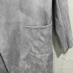 Badgley Mischka Belle Belle Faux Suede Duster Trench coat Size Small Photo 3