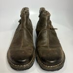 Aetrex Tessa sweater ankle boots brown leather women’s size 7.5 Photo 2