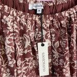 Olivaceous Avery Dress Boho Western Floral Lace Puff Short Sleeve Mini Medium Photo 3