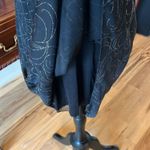 Iz Byer Black Silky Halter Dressy Dress Photo 5