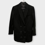 Equipment Norden Oversized Double-breasted Wool Mini Dress Size 0 Photo 9