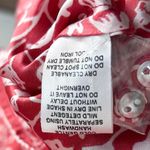 Natalie Martin Red Silk Floral Mini Dress – 100% Silk Boho Style Large Photo 4