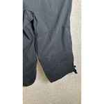 Nike Capri Utility Pants Women Medium Drawstring Zip Pocket 2007 Y2K Black Photo 13